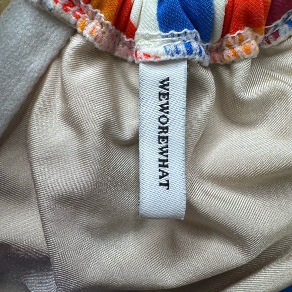 WEWOREWHAT Colorful Geometric Bikini Top - Picture 4 of 5